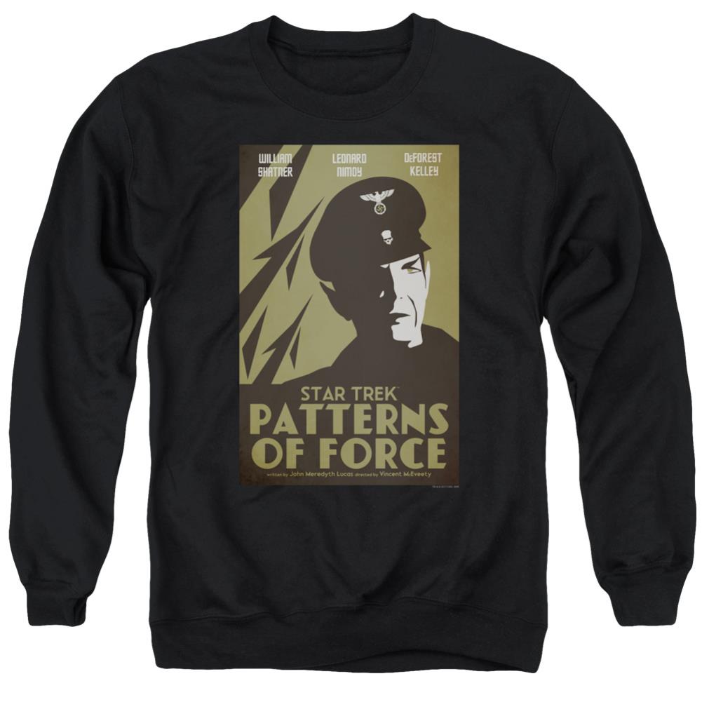 Star Trek TOS Episode 50 Men's Crewneck 50 50 Poly Long-Sleeve T-Shirt