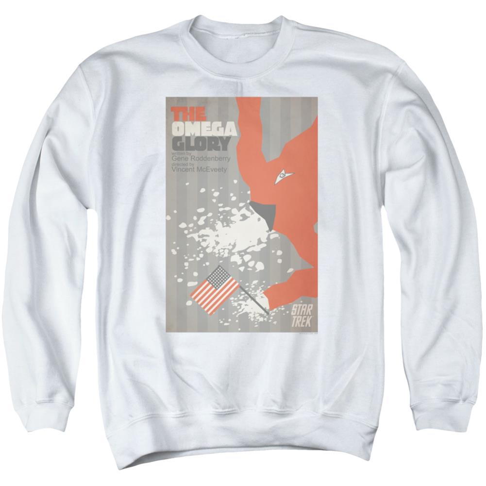 Star Trek TOS Episode 52 Men's Crewneck 50 50 Poly Long-Sleeve T-Shirt