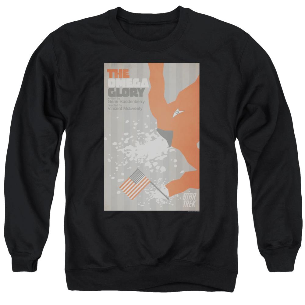 Star Trek TOS Episode 52 Men's Crewneck 50 50 Poly Long-Sleeve T-Shirt