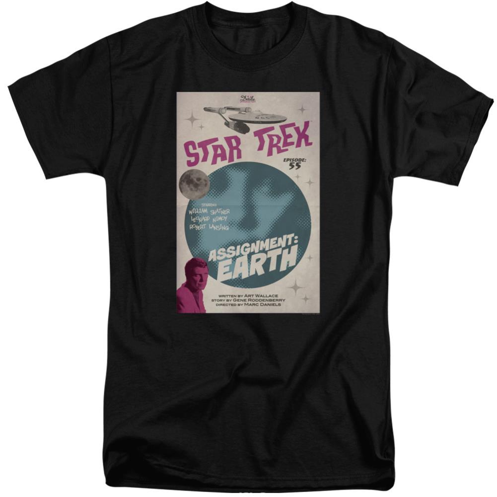 Star Trek TOS Episode 55 Men's 18/1 Tall Cotton Short-Sleeve T-Shirt