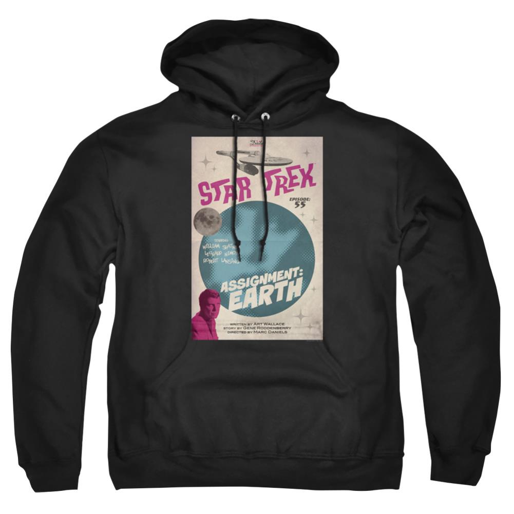 Star Trek TOS Episode 55 Men's Pull-Over 75 25 Poly Hoodie