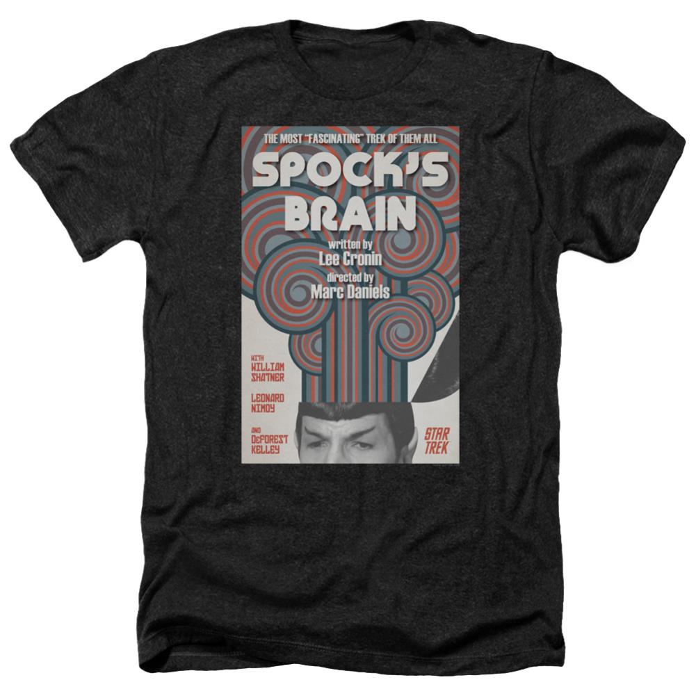 Star Trek TOS Episode 56 Men's 30/1 Heather 60 40 Poly Short-Sleeve T-Shirt