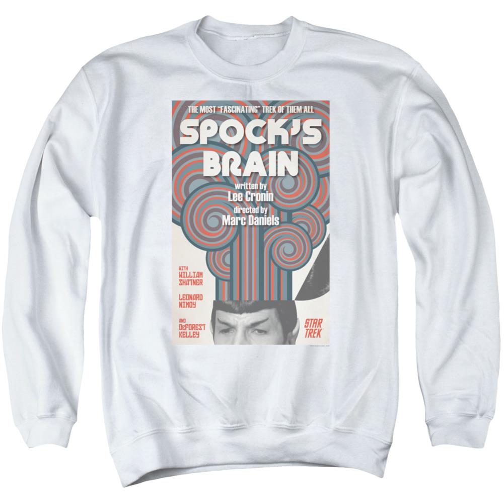 Star Trek TOS Episode 56 Men's Crewneck 50 50 Poly Long-Sleeve T-Shirt