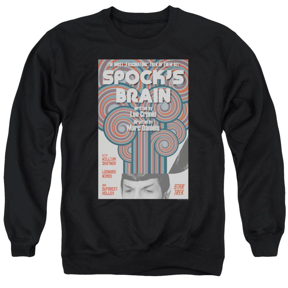 Star Trek TOS Episode 56 Men's Crewneck 50 50 Poly Long-Sleeve T-Shirt
