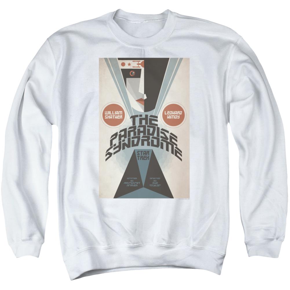 Star Trek TOS Episode 58 Men's Crewneck 50 50 Poly Long-Sleeve T-Shirt