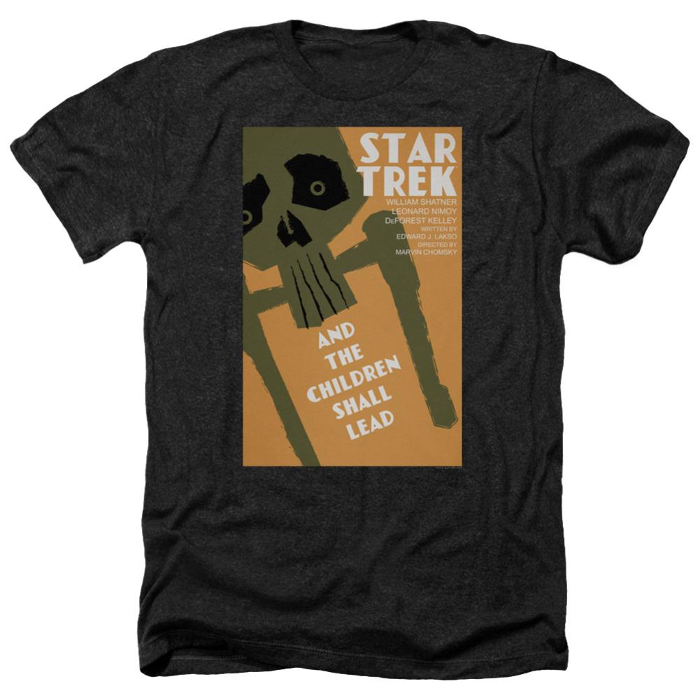 Star Trek TOS Episode 59 Men's 30/1 Heather 60 40 Poly Short-Sleeve T-Shirt