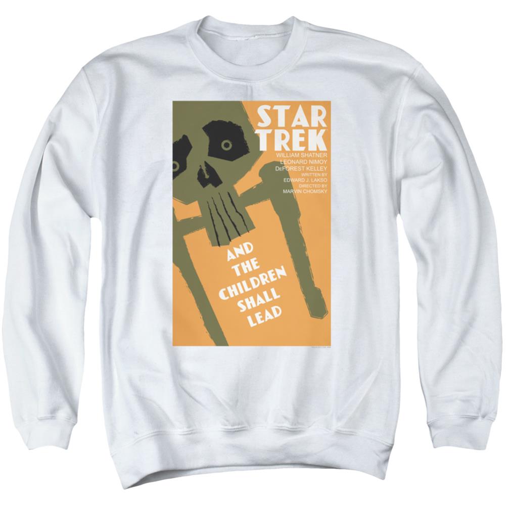 Star Trek TOS Episode 59 Men's Crewneck 50 50 Poly Long-Sleeve T-Shirt