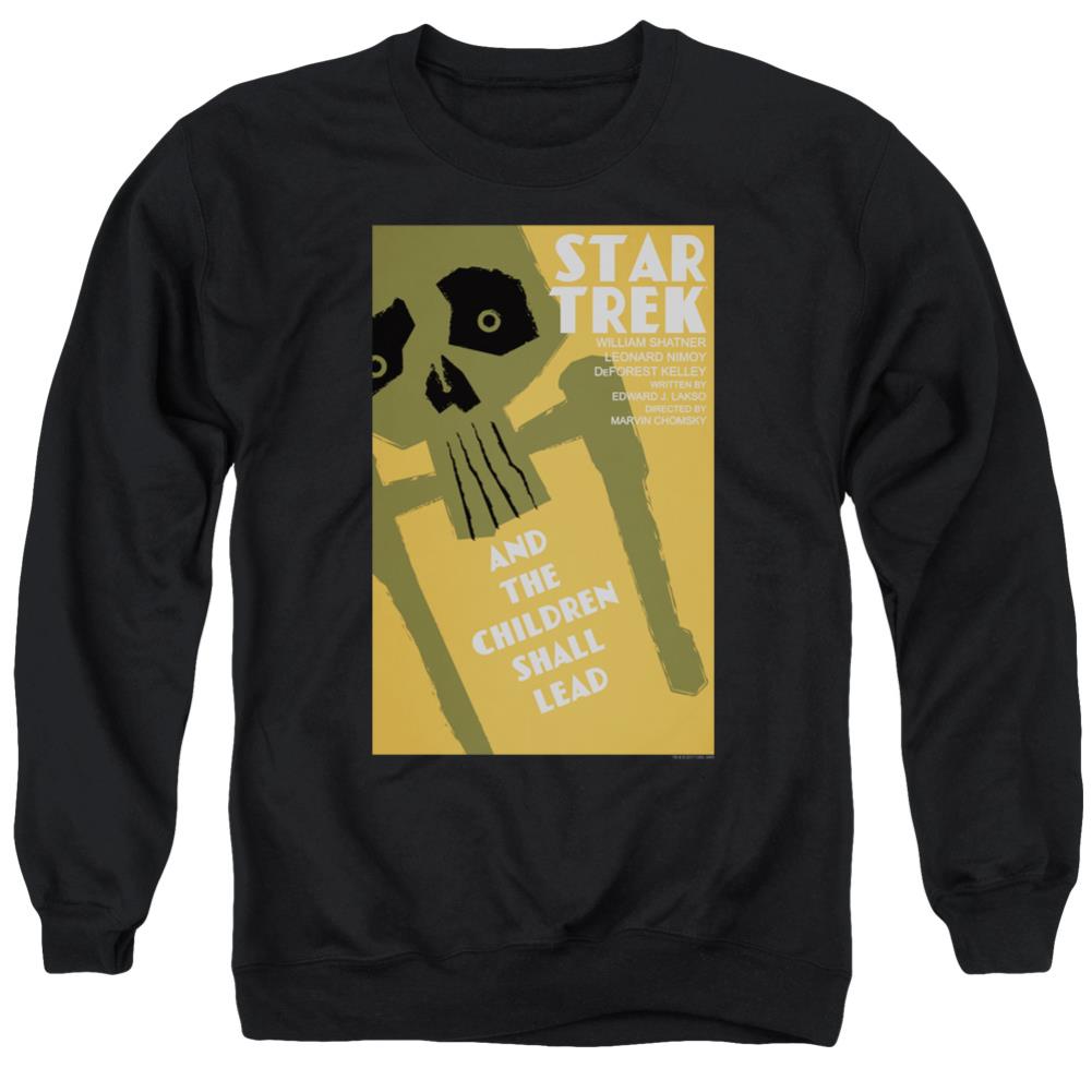 Star Trek TOS Episode 59 Men's Crewneck 50 50 Poly Long-Sleeve T-Shirt