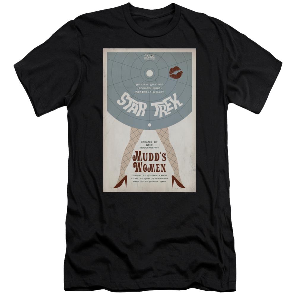 Star Trek TOS Episode 6 Men's Ultra-Soft 30/1 Cotton Slim Short-Sleeve T-Shirt
