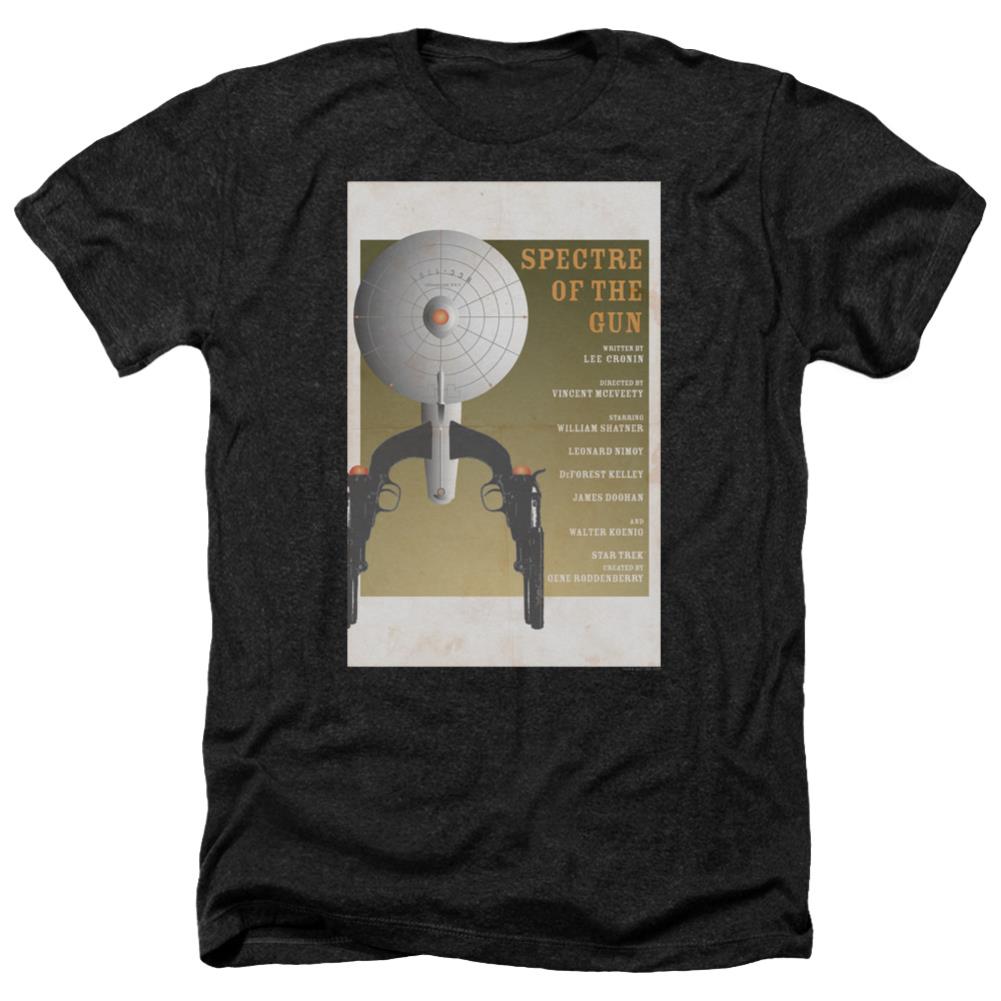 Star Trek TOS Episode 61 Men's 30/1 Heather 60 40 Poly Short-Sleeve T-Shirt