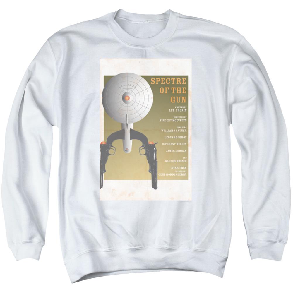 Star Trek TOS Episode 61 Men's Crewneck 50 50 Poly Long-Sleeve T-Shirt