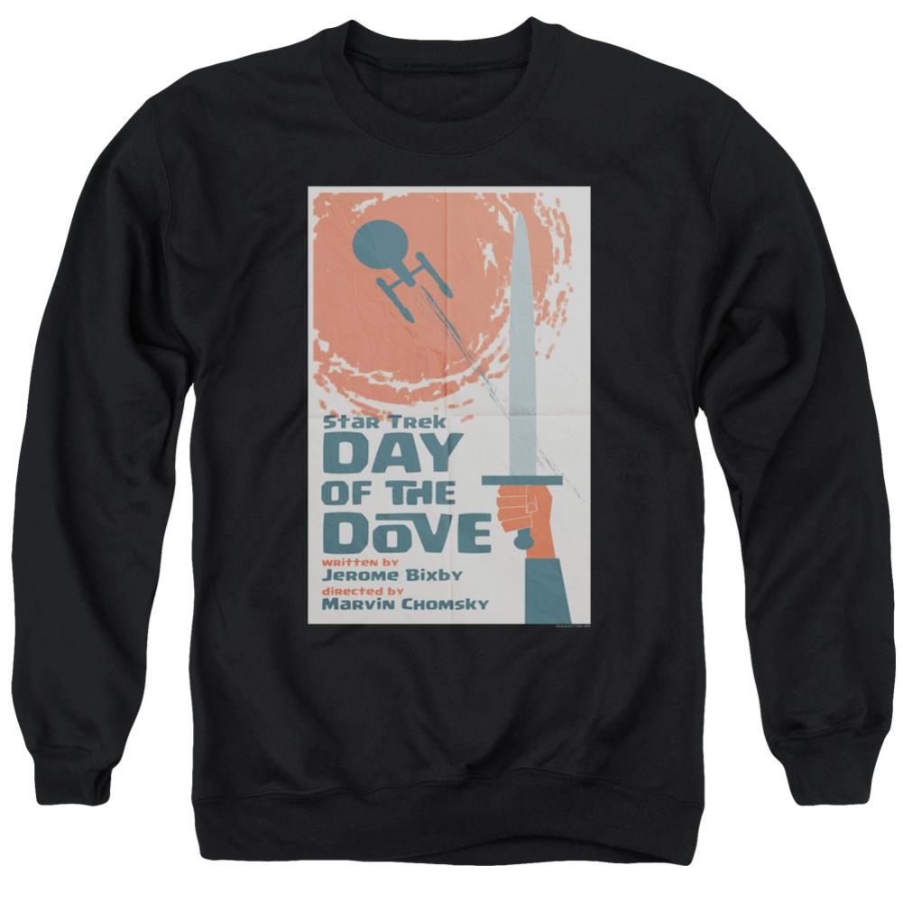 Star Trek TOS Episode 62 Men's Crewneck 50 50 Poly Long-Sleeve T-Shirt