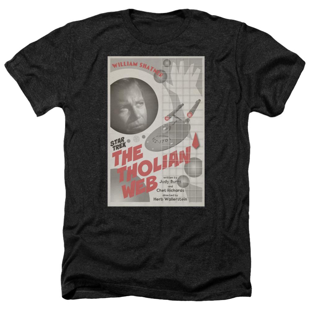 Star Trek TOS Episode 64 Men's 30/1 Heather 60 40 Poly Short-Sleeve T-Shirt