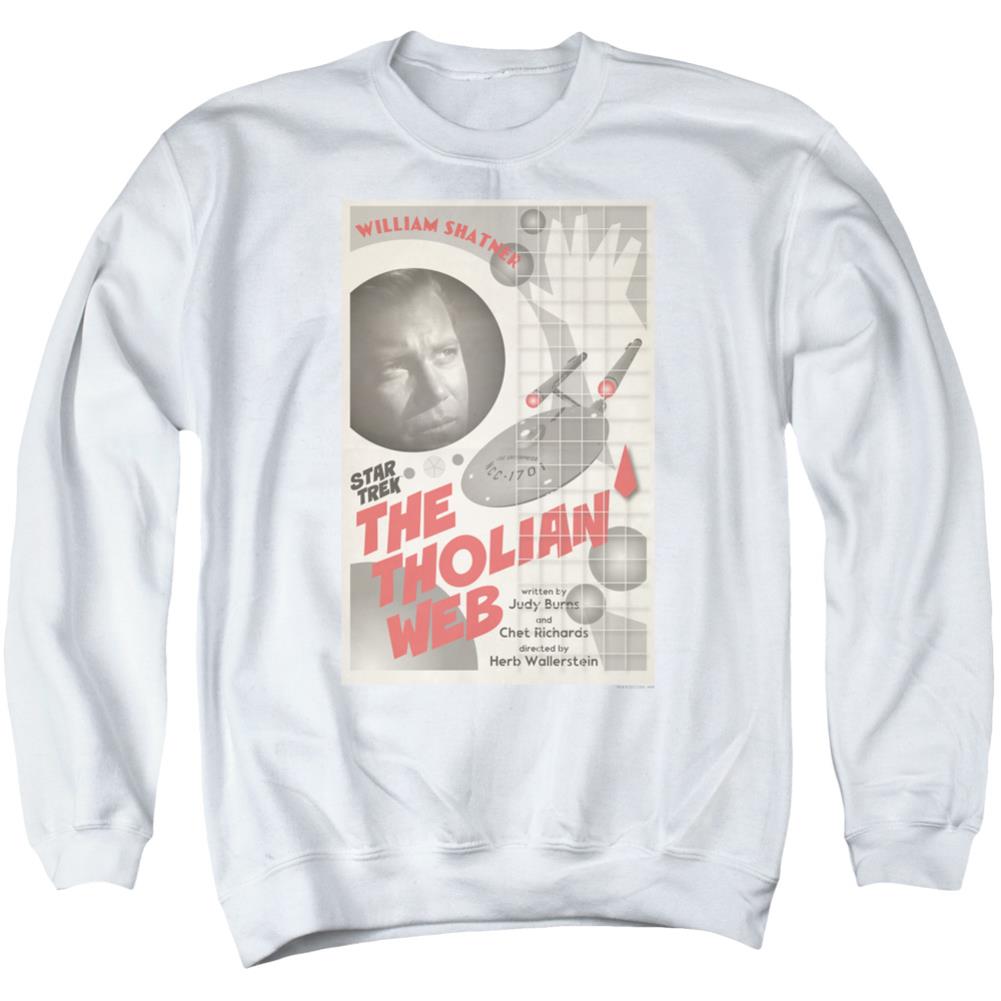 Star Trek TOS Episode 64 Men's Crewneck 50 50 Poly Long-Sleeve T-Shirt