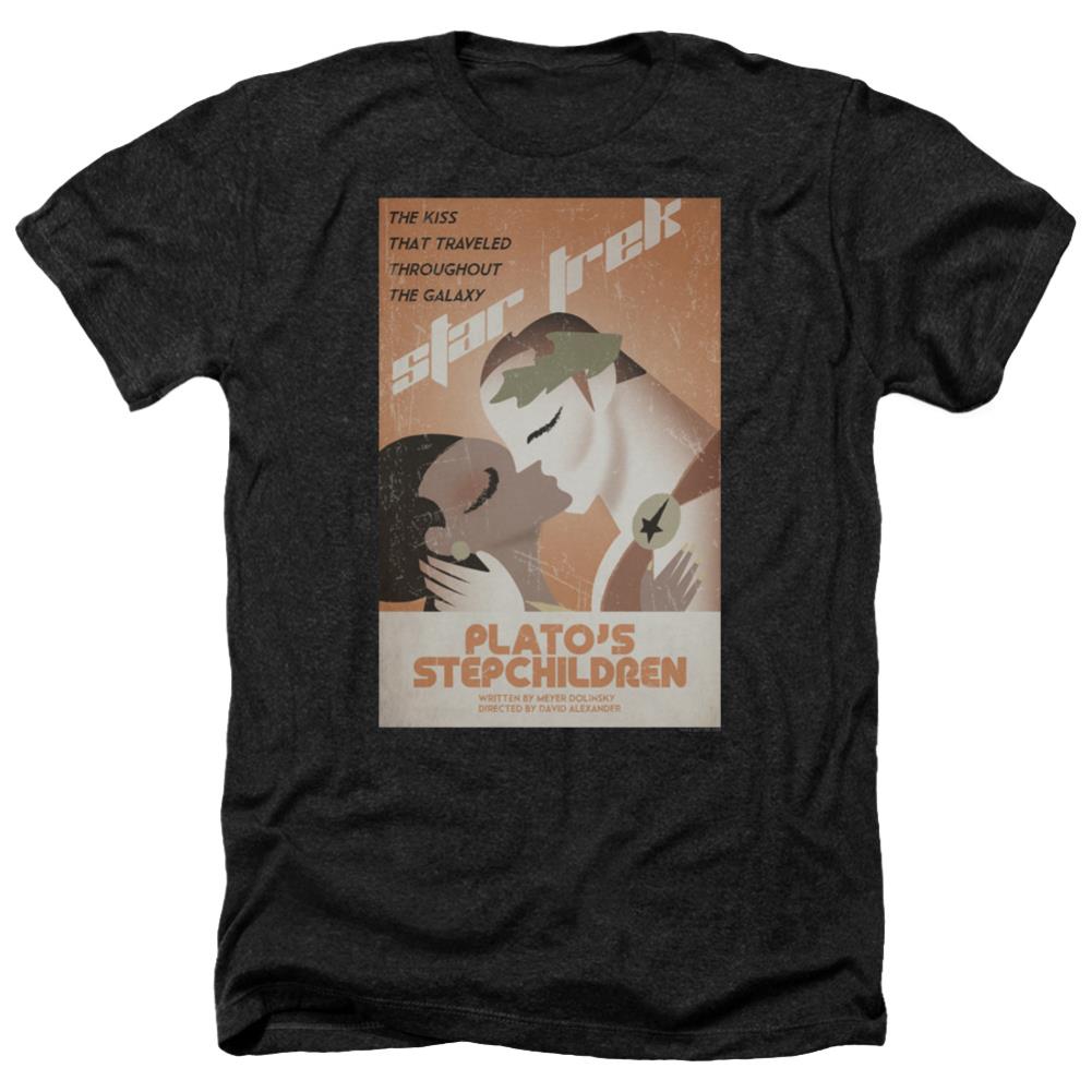 Star Trek TOS Episode 65 Men's 30/1 Heather 60 40 Poly Short-Sleeve T-Shirt