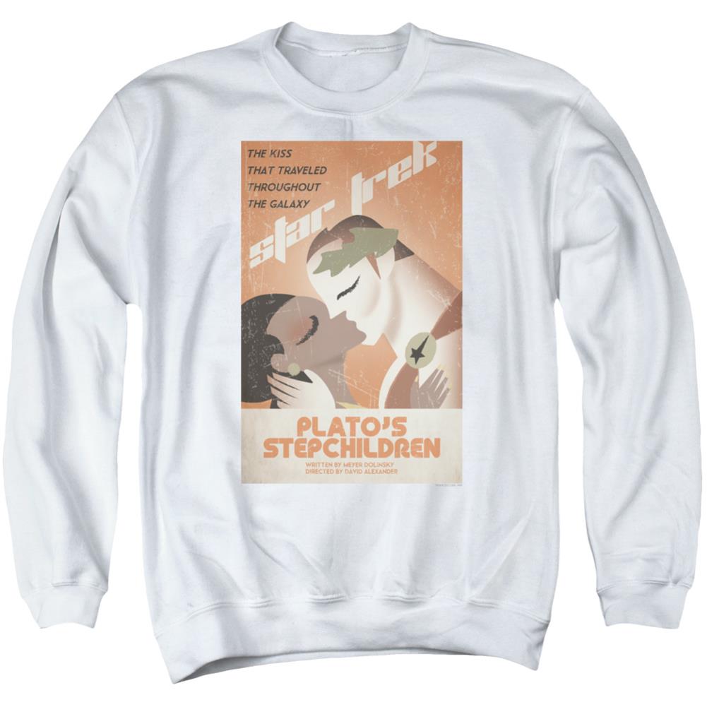 Star Trek TOS Episode 65 Men's Crewneck 50 50 Poly Long-Sleeve T-Shirt