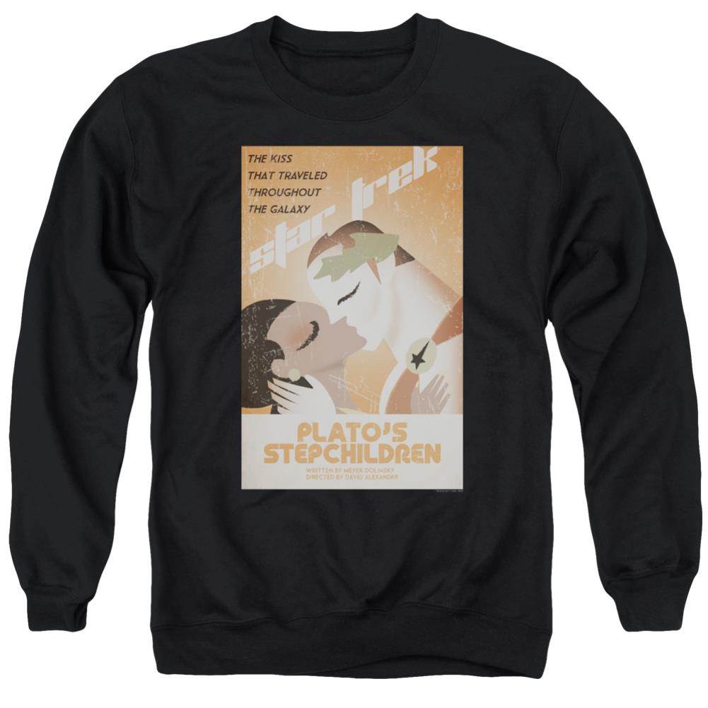 Star Trek TOS Episode 65 Men's Crewneck 50 50 Poly Long-Sleeve T-Shirt