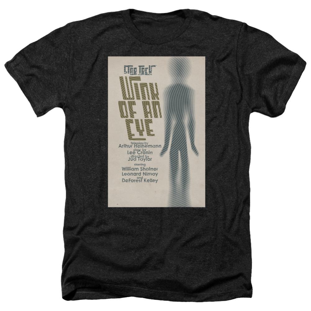 Star Trek TOS Episode 66 Men's 30/1 Heather 60 40 Poly Short-Sleeve T-Shirt
