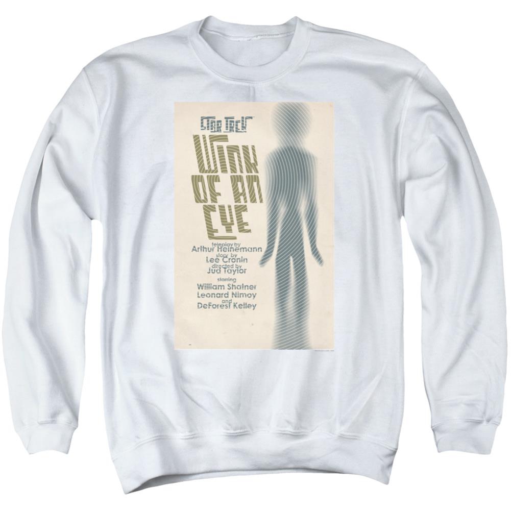 Star Trek TOS Episode 66 Men's Crewneck 50 50 Poly Long-Sleeve T-Shirt