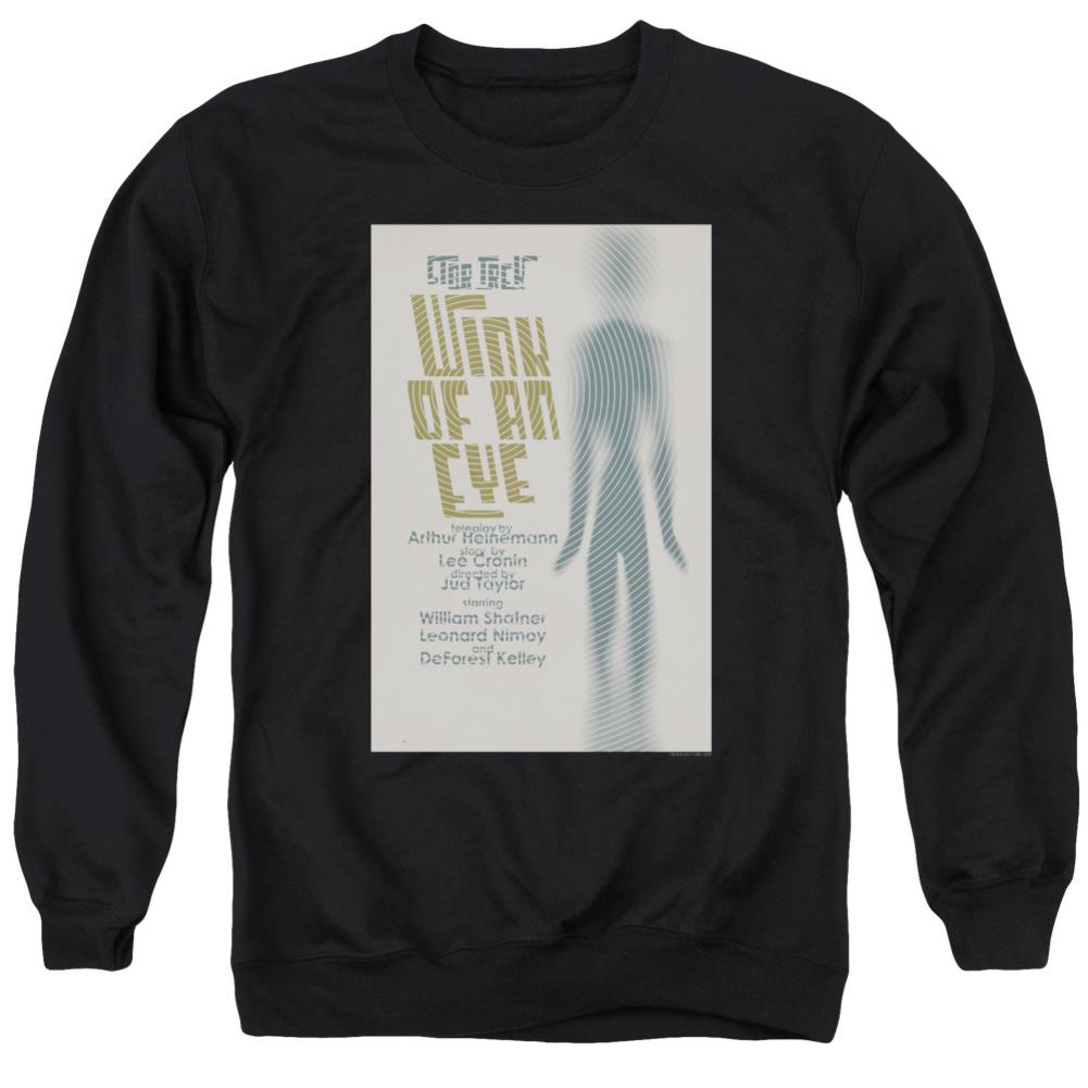 Star Trek TOS Episode 66 Men's Crewneck 50 50 Poly Long-Sleeve T-Shirt
