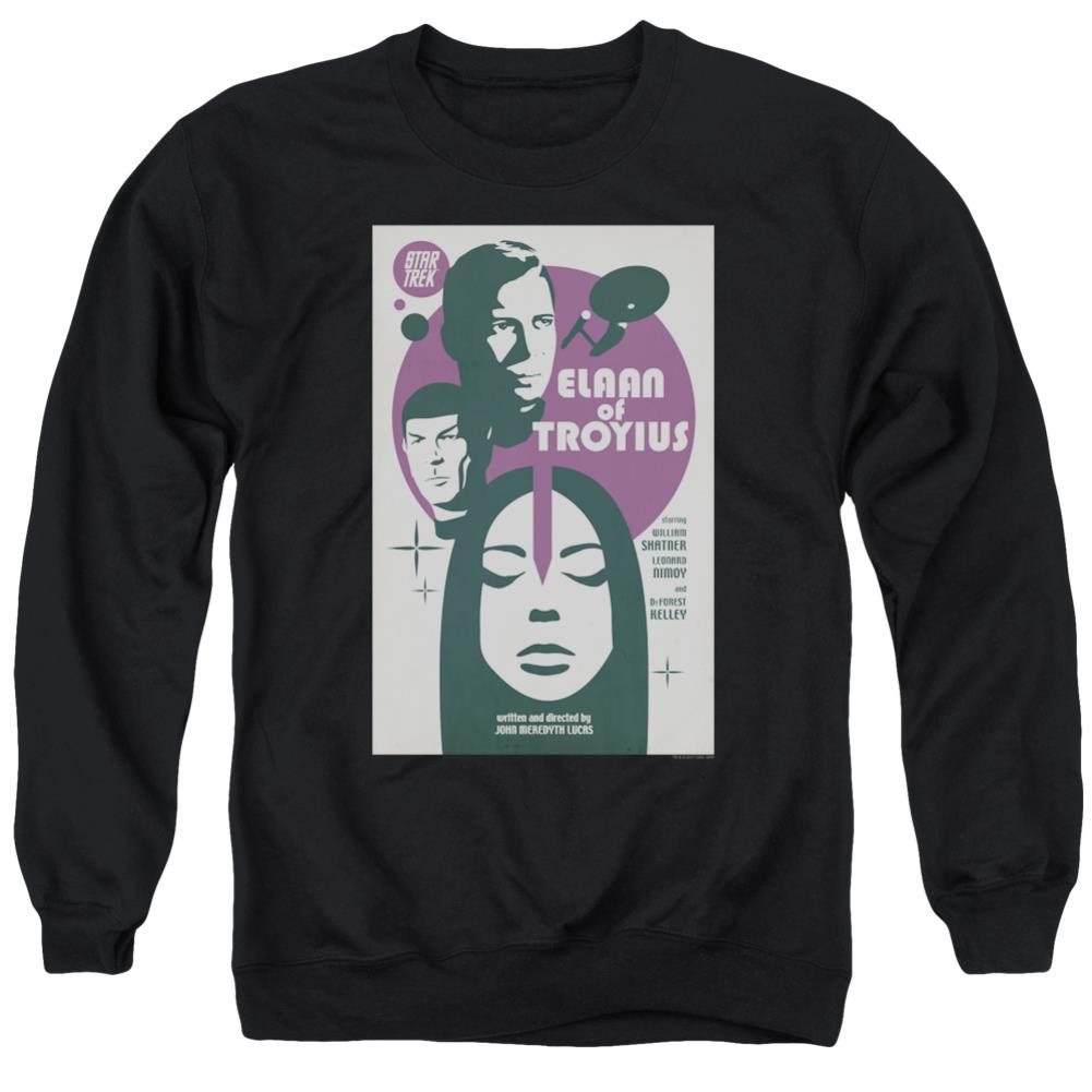 Star Trek TOS Episode 68 Men's Crewneck 50 50 Poly Long-Sleeve T-Shirt