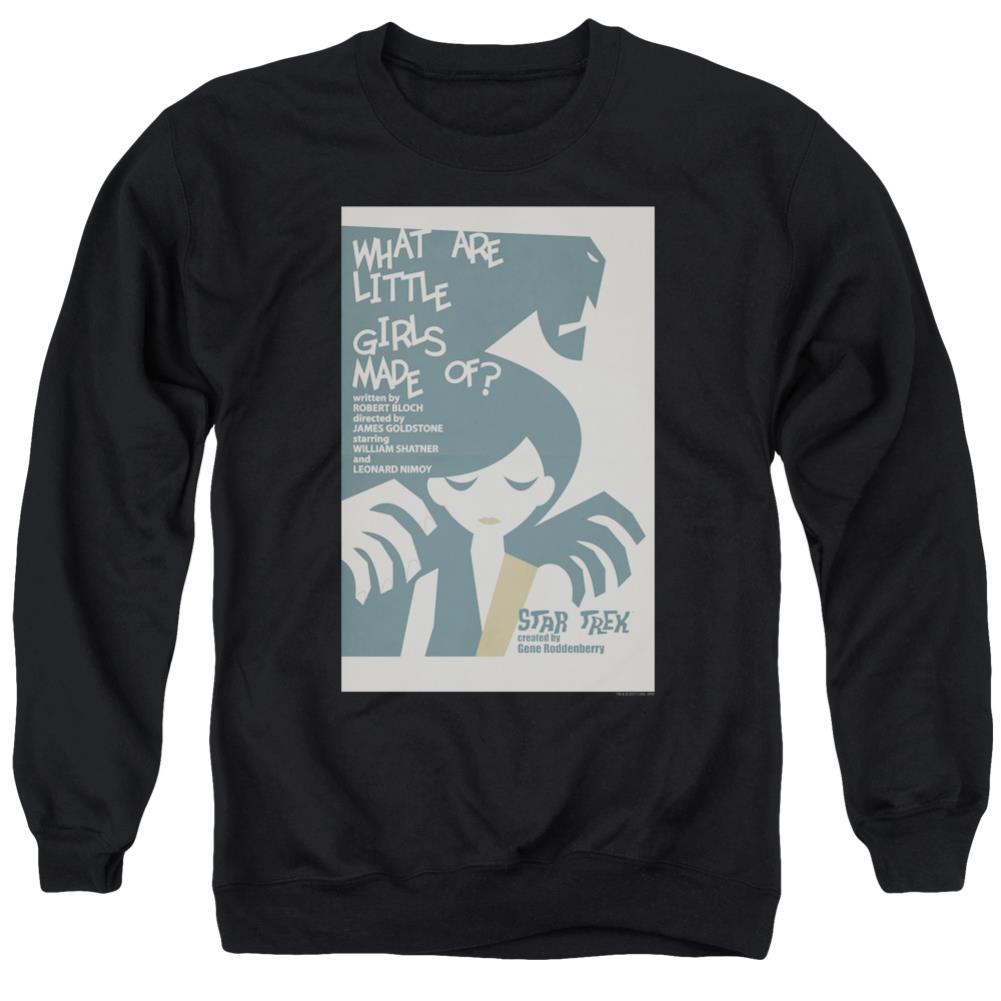 Star Trek TOS Episode 7 Men's Crewneck 50 50 Poly Long-Sleeve T-Shirt