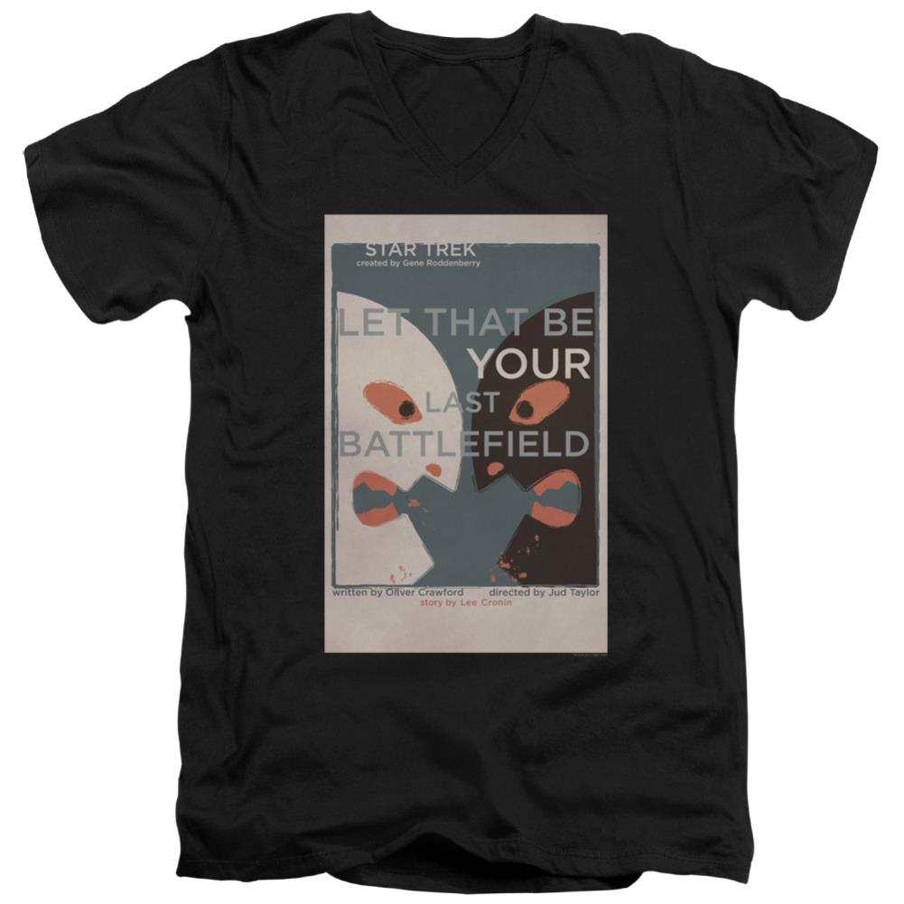 Star Trek TOS Episode 70 Men's 30/1 Cotton Slim V-Neck T-Shirt