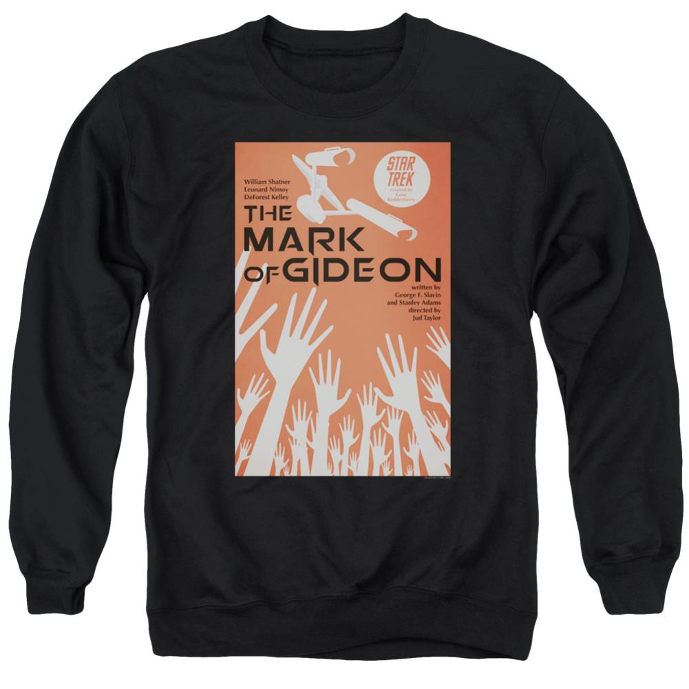 Star Trek TOS Episode 71 Men's Crewneck 50 50 Poly Long-Sleeve T-Shirt