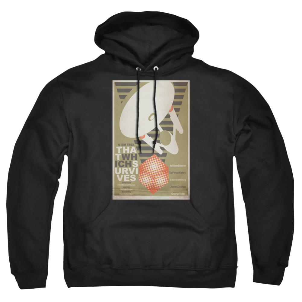 Star Trek TOS Episode 72 Men's Pull-Over 75 25 Poly Hoodie