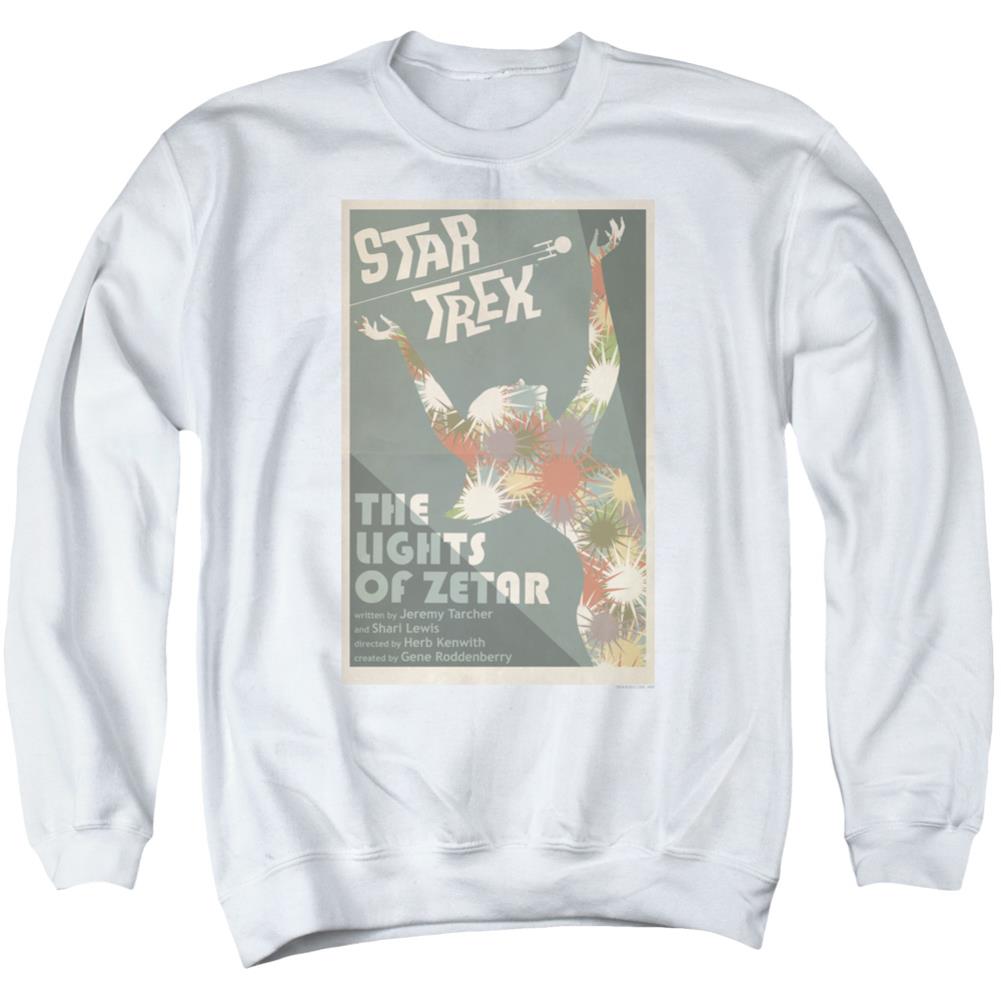 Star Trek TOS Episode 73 Men's Crewneck 50 50 Poly Long-Sleeve T-Shirt