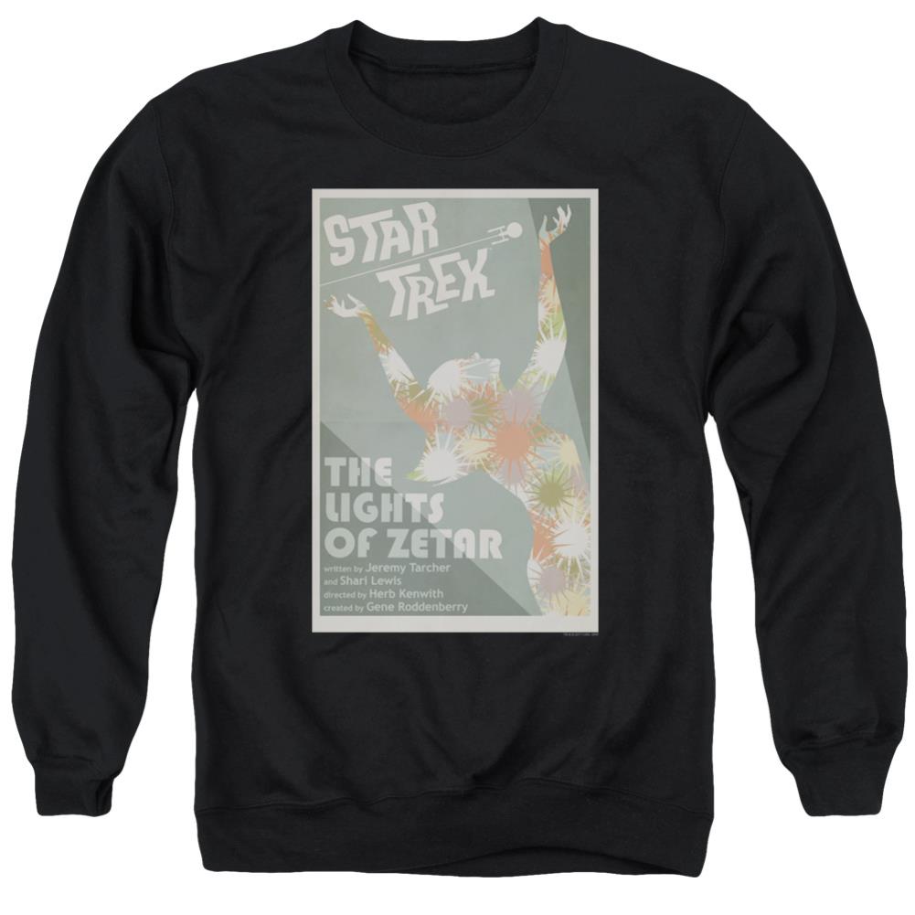 Star Trek TOS Episode 73 Men's Crewneck 50 50 Poly Long-Sleeve T-Shirt