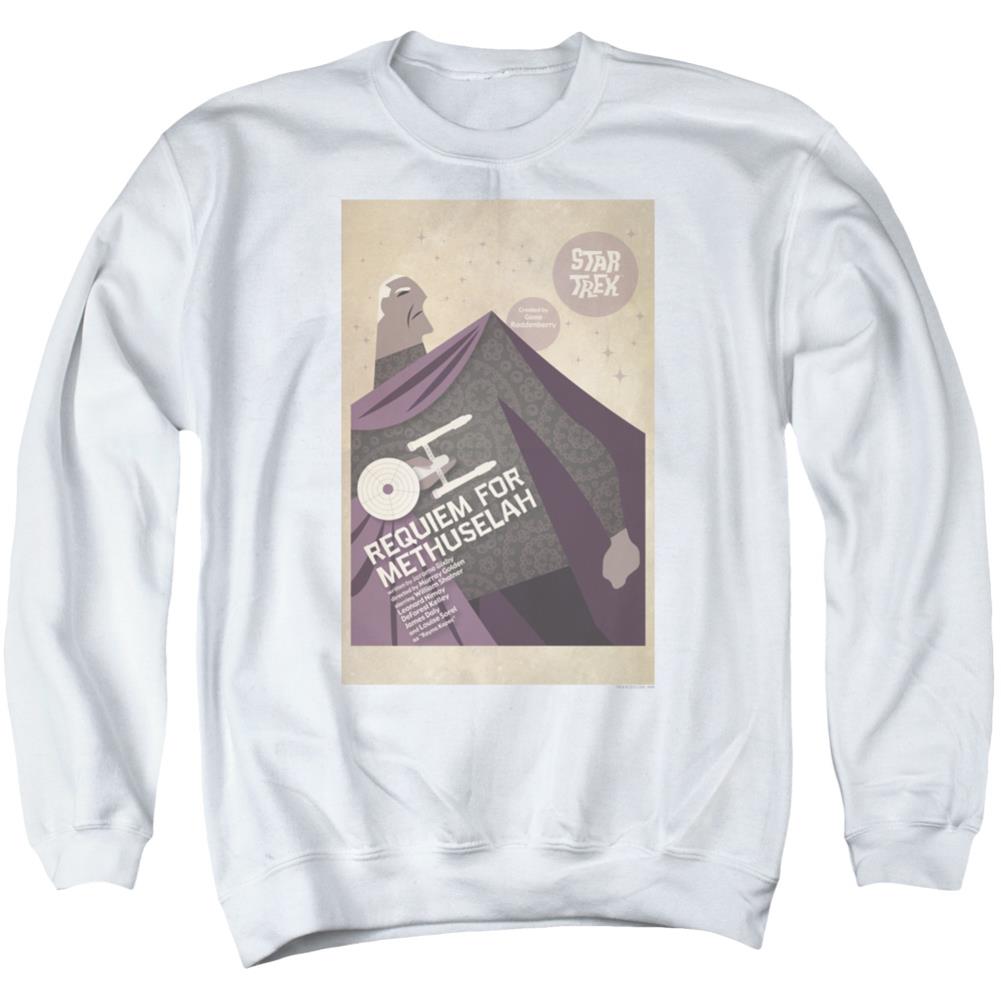 Star Trek TOS Episode 74 Men's Crewneck 50 50 Poly Long-Sleeve T-Shirt