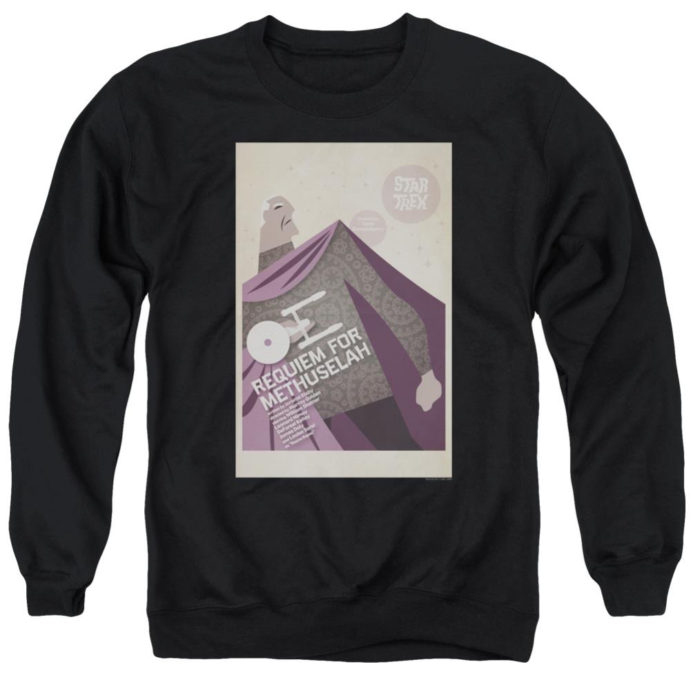 Star Trek TOS Episode 74 Men's Crewneck 50 50 Poly Long-Sleeve T-Shirt