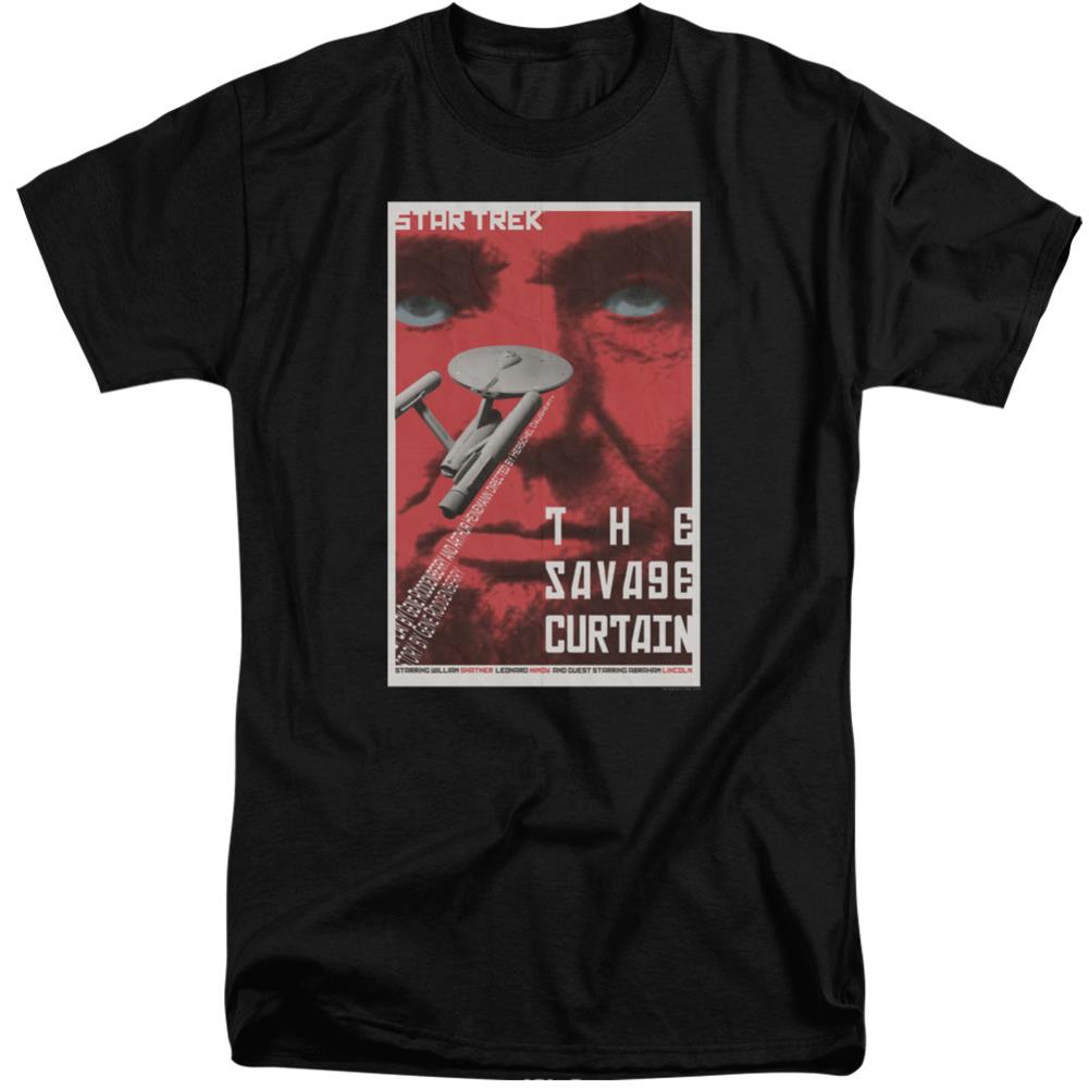 Star Trek TOS Episode 77 Men's 18/1 Tall Cotton Short-Sleeve T-Shirt