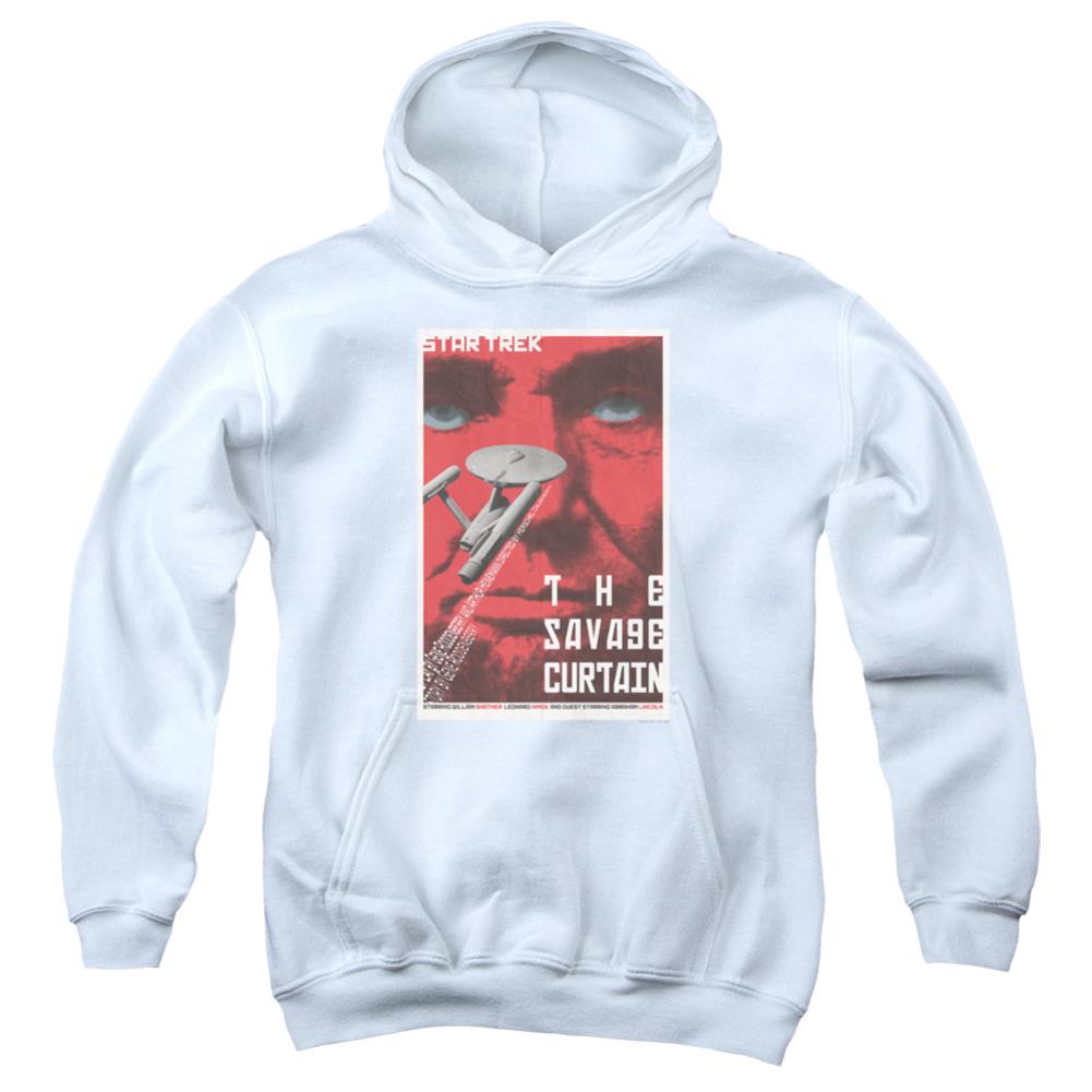 Star Trek TOS Episode 77 Youth Cotton Poly Pull-Over Hoodie