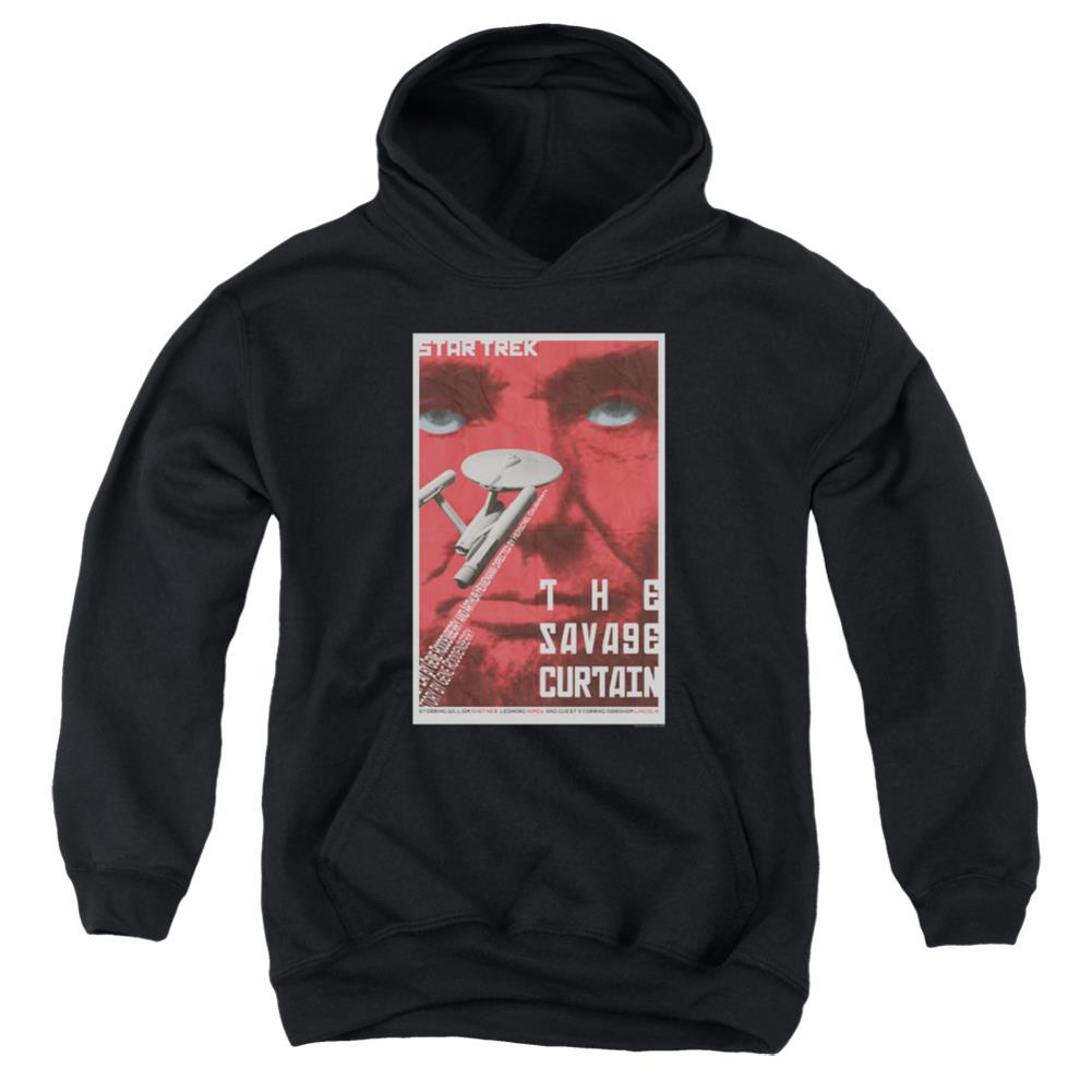 Star Trek TOS Episode 77 Youth Cotton Poly Pull-Over Hoodie