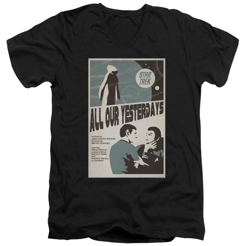 Star Trek TOS Episode 78 Men's 30/1 Cotton Slim V-Neck T-Shirt