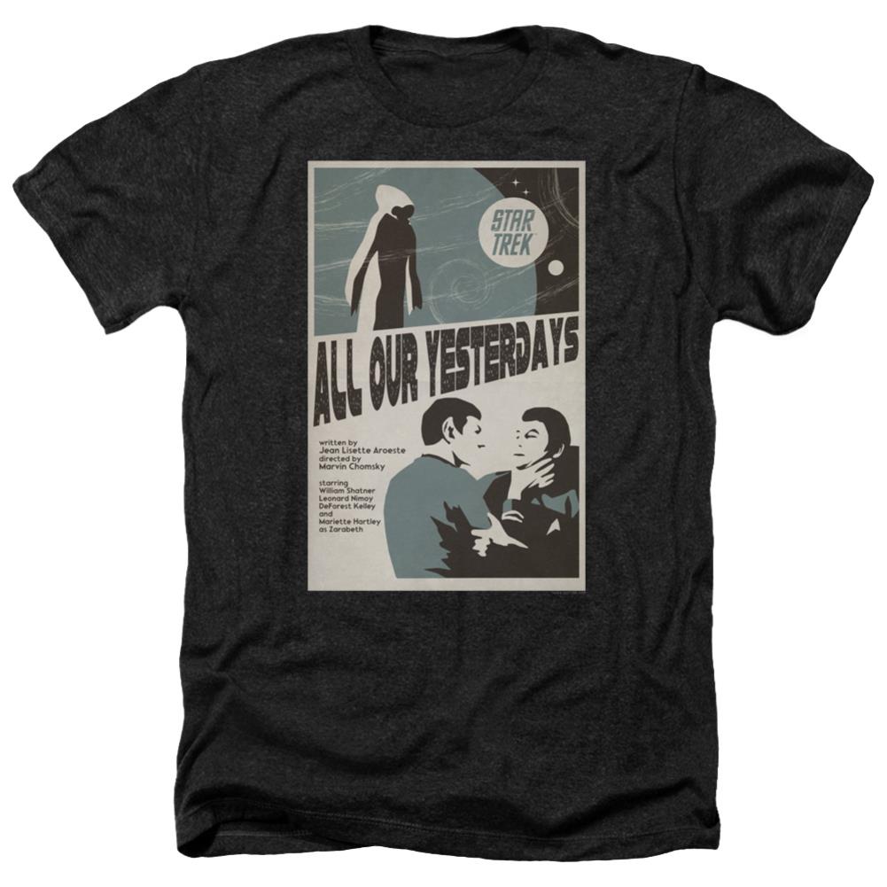 Star Trek TOS Episode 78 Men's 30/1 Heather 60 40 Poly Short-Sleeve T-Shirt