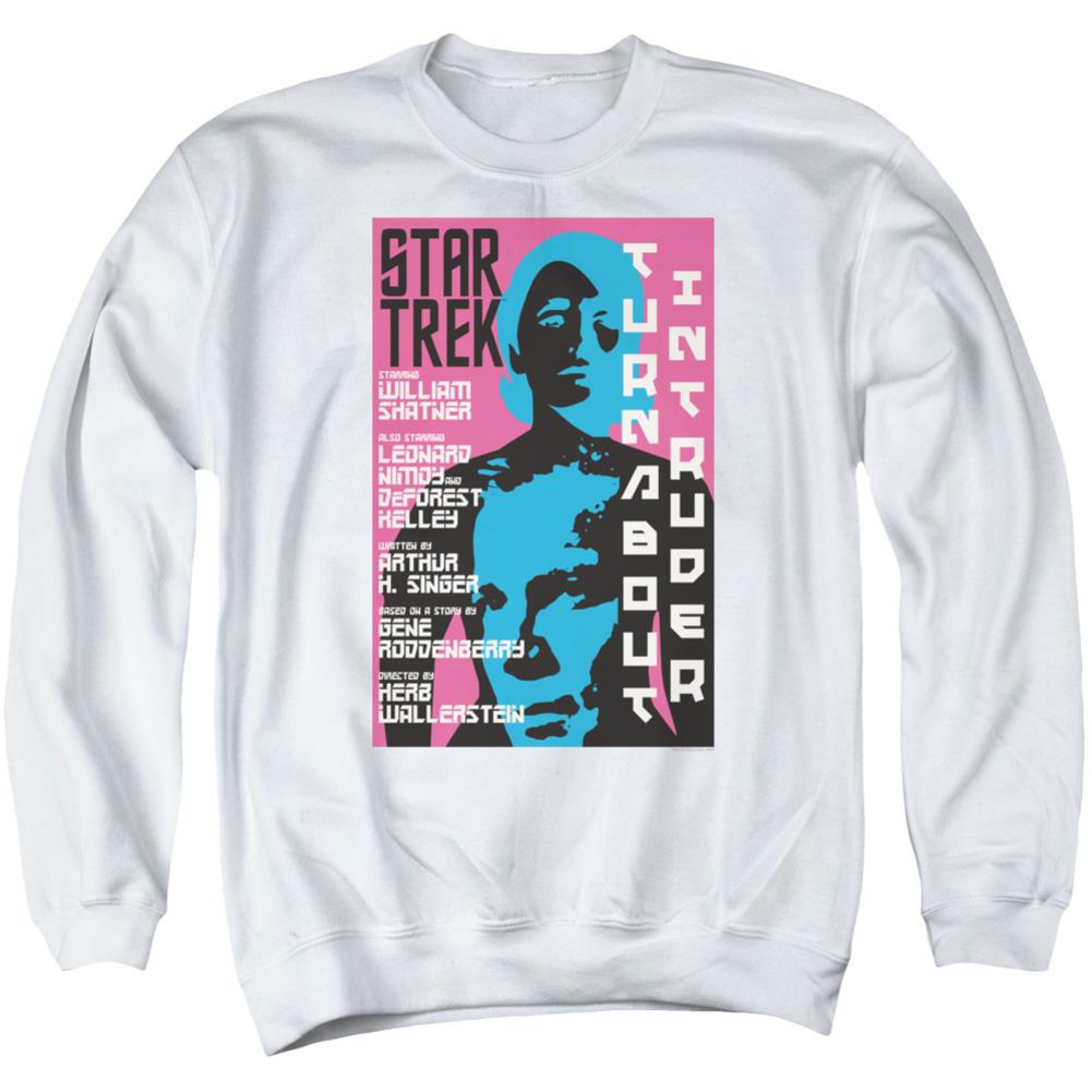 Star Trek TOS Episode 79 Men's Crewneck 50 50 Poly Long-Sleeve T-Shirt
