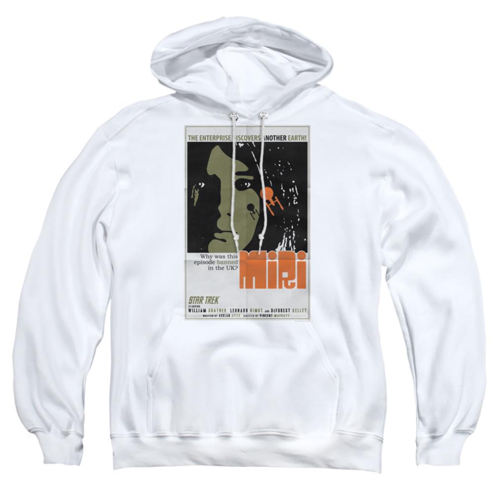 Star Trek TOS Episode 8 Men's Pull-Over 75 25 Poly Hoodie