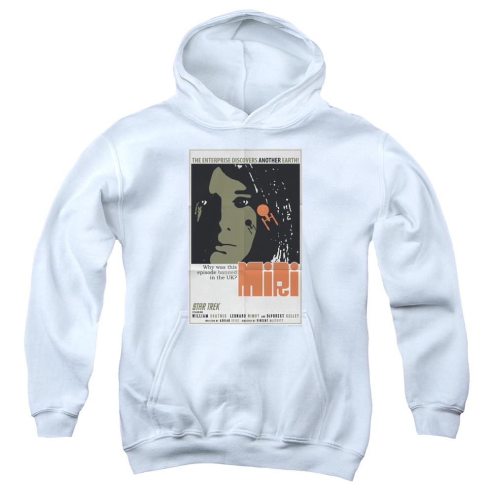 Star Trek TOS Episode 8 Youth Cotton Poly Pull-Over Hoodie