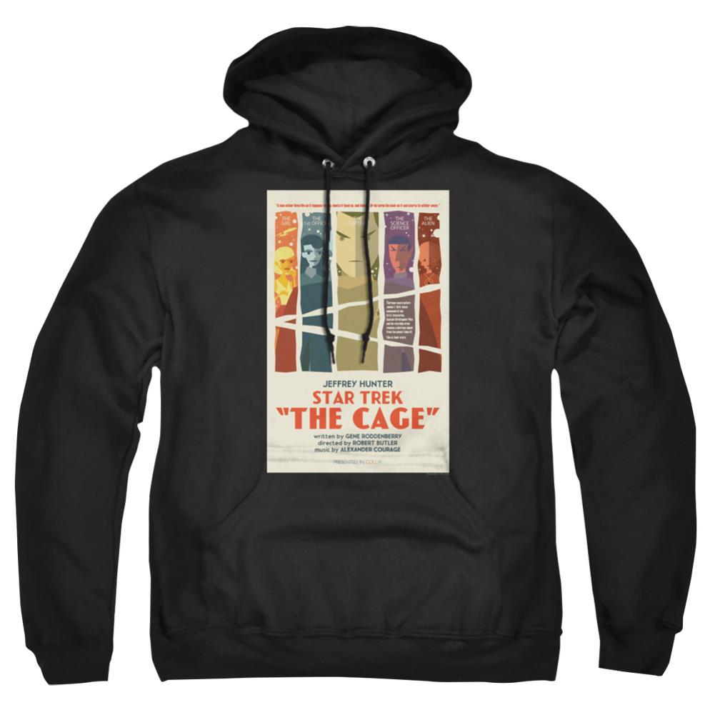 Star Trek TOS Episode 80 Men's Pull-Over 75 25 Poly Hoodie