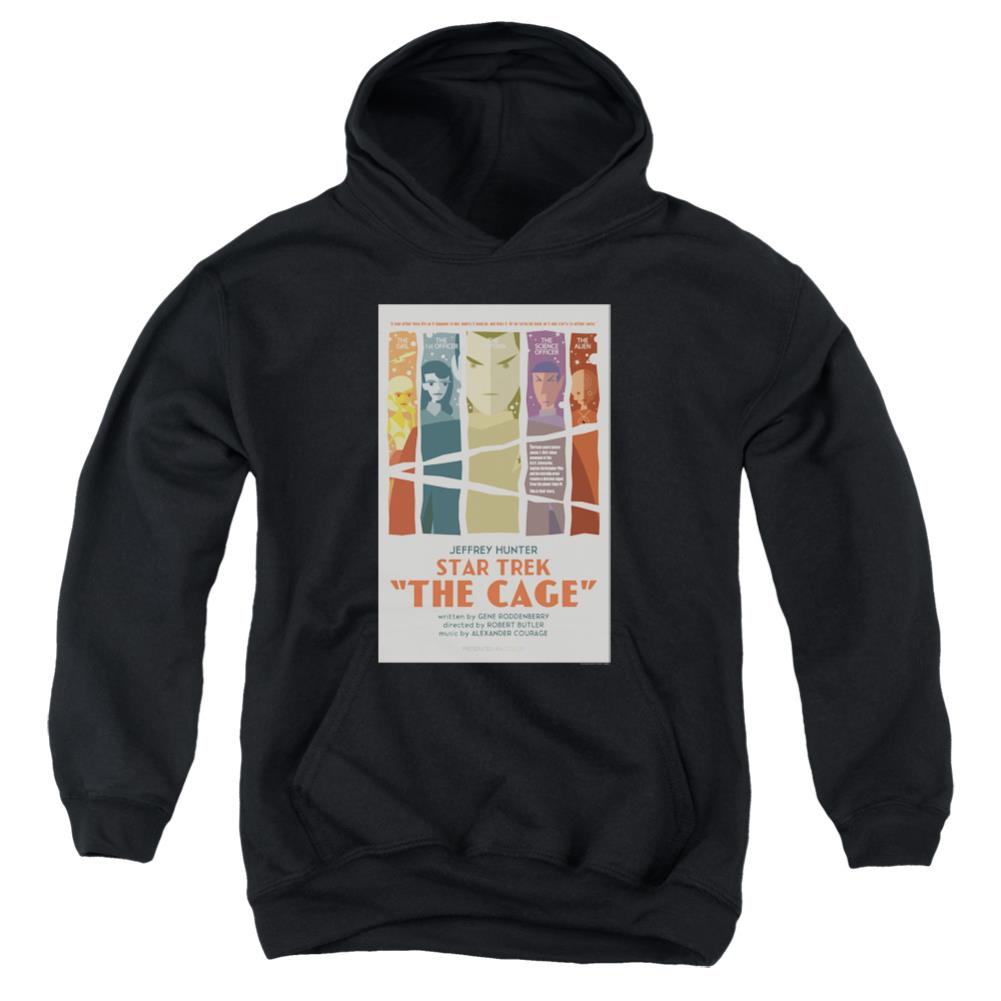 Star Trek TOS Episode 80 Youth Cotton Poly Pull-Over Hoodie