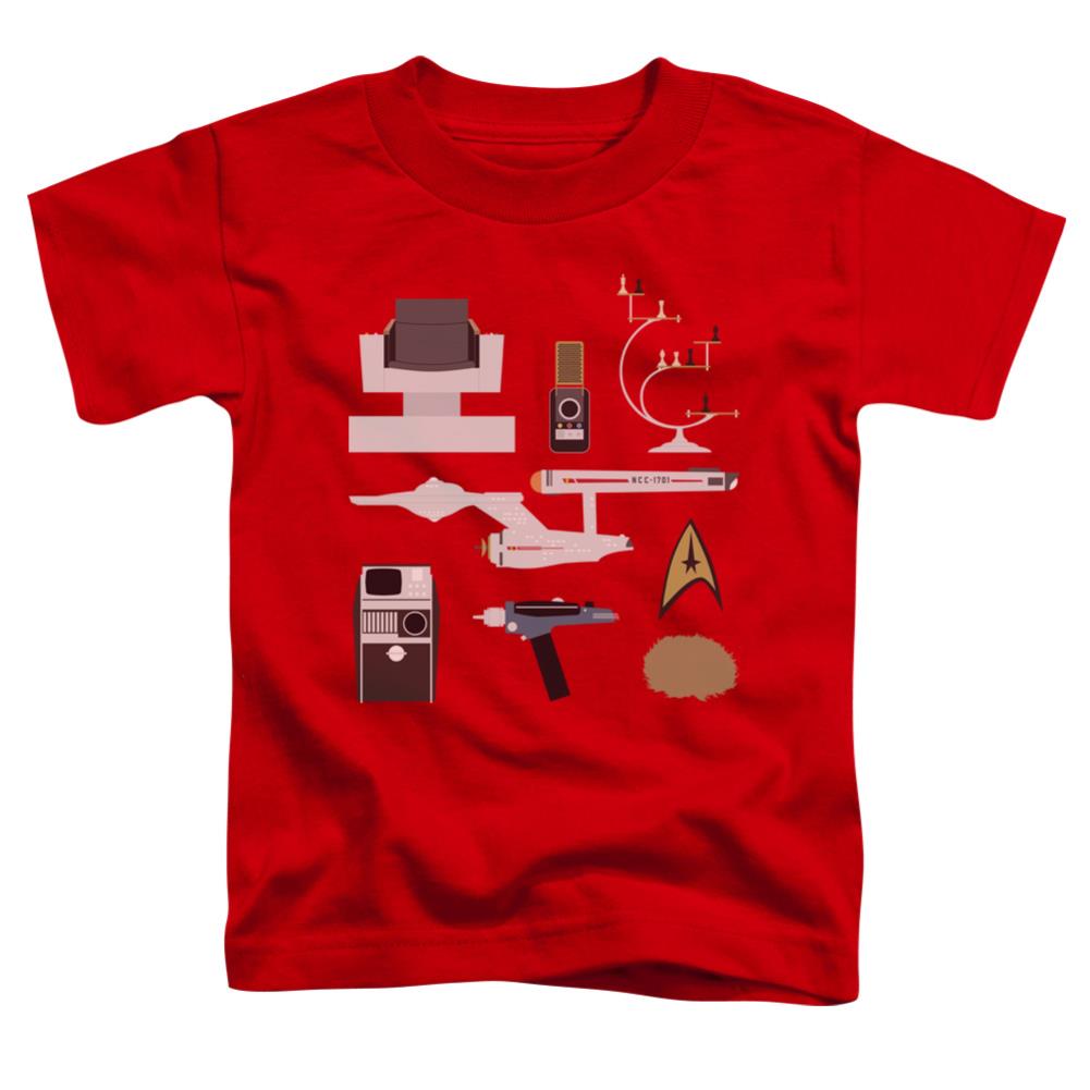 Star Trek TOS Gift Set Toddler 18/1 Cotton Short-Sleeve T-Shirt
