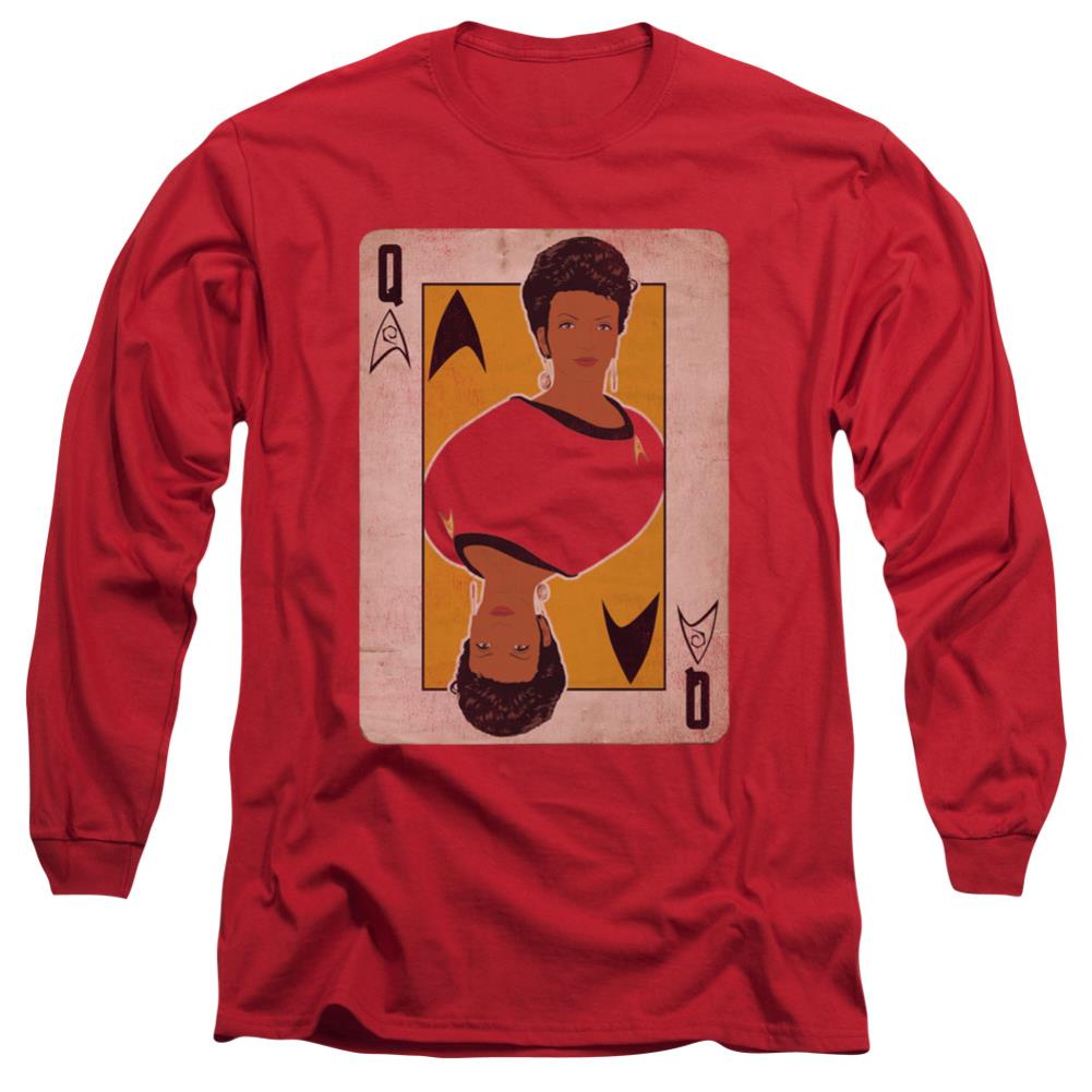 Star Trek TOS Queen Men's 18/1 Cotton Long-Sleeve T-Shirt