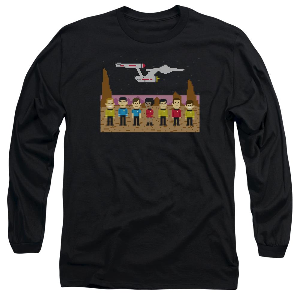 Star Trek TOS Trexel Crew Men's 18/1 Cotton Long-Sleeve T-Shirt