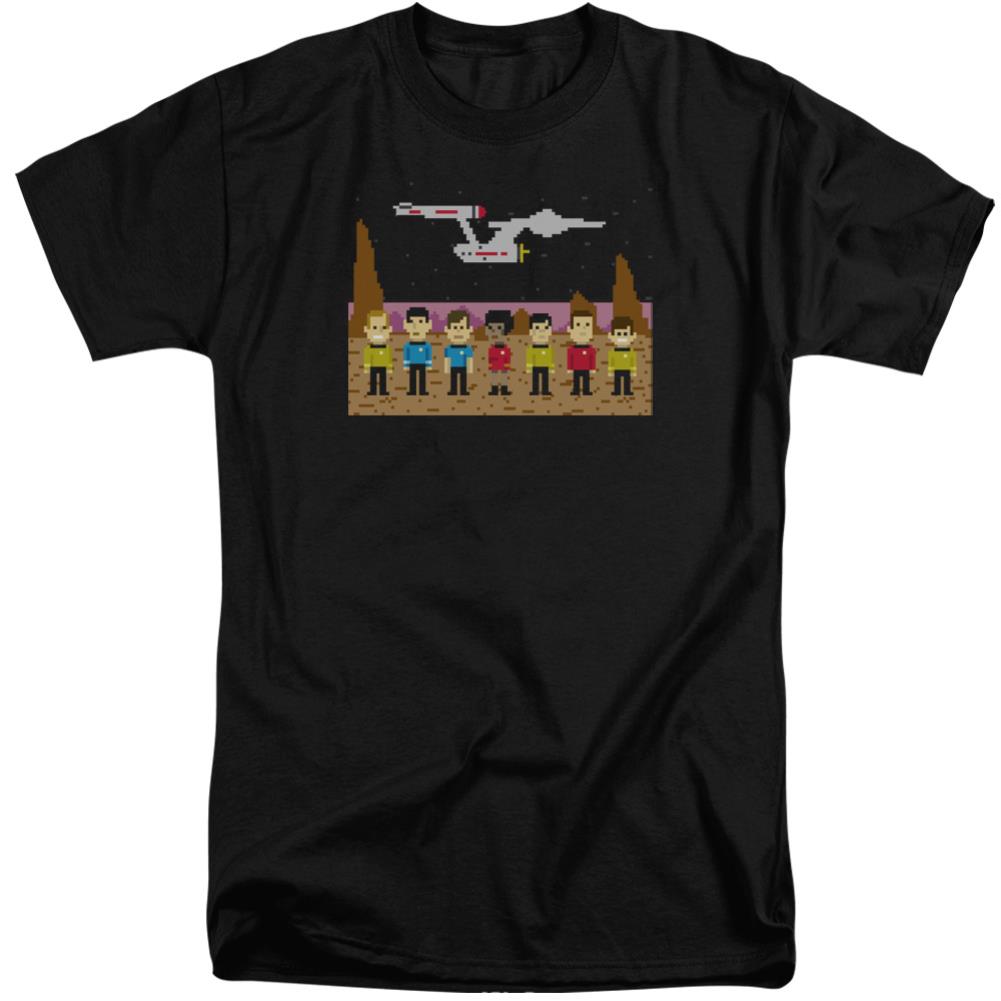 Star Trek TOS Trexel Crew Men's 18/1 Tall Cotton Short-Sleeve T-Shirt