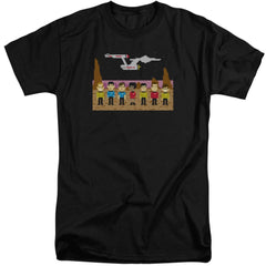 Star Trek TOS Trexel Crew Men's 18/1 Tall Cotton Short-Sleeve T-Shirt