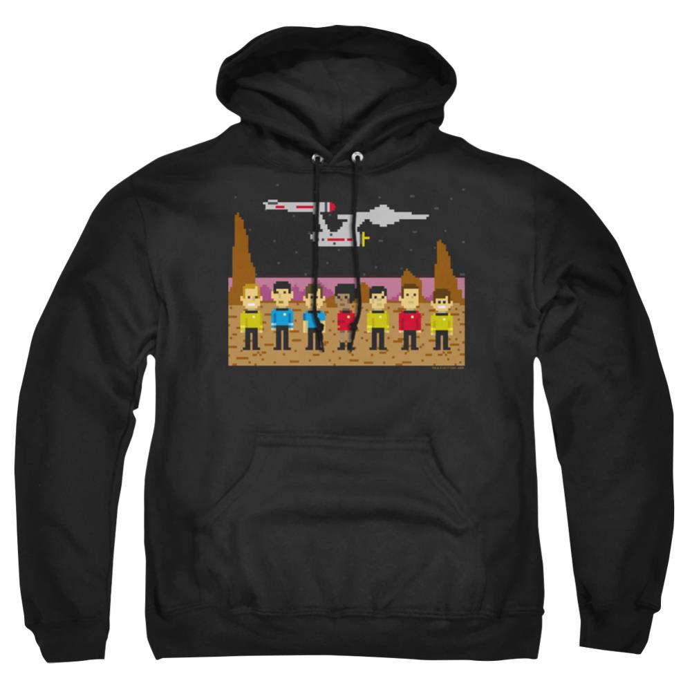 Star Trek TOS Trexel Crew Men's Pull-Over 75 25 Poly Hoodie