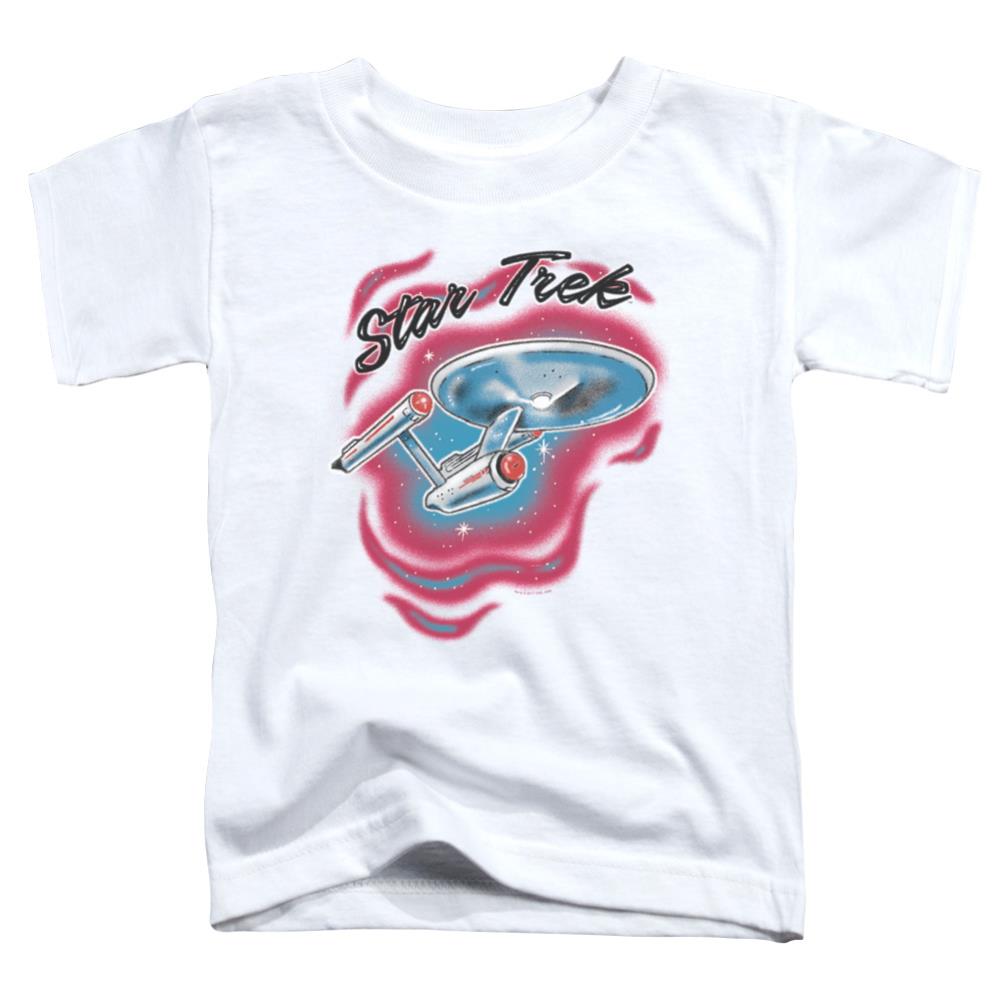 Star Trek Trek Airbrush Toddler 18/1 Cotton Short-Sleeve T-Shirt